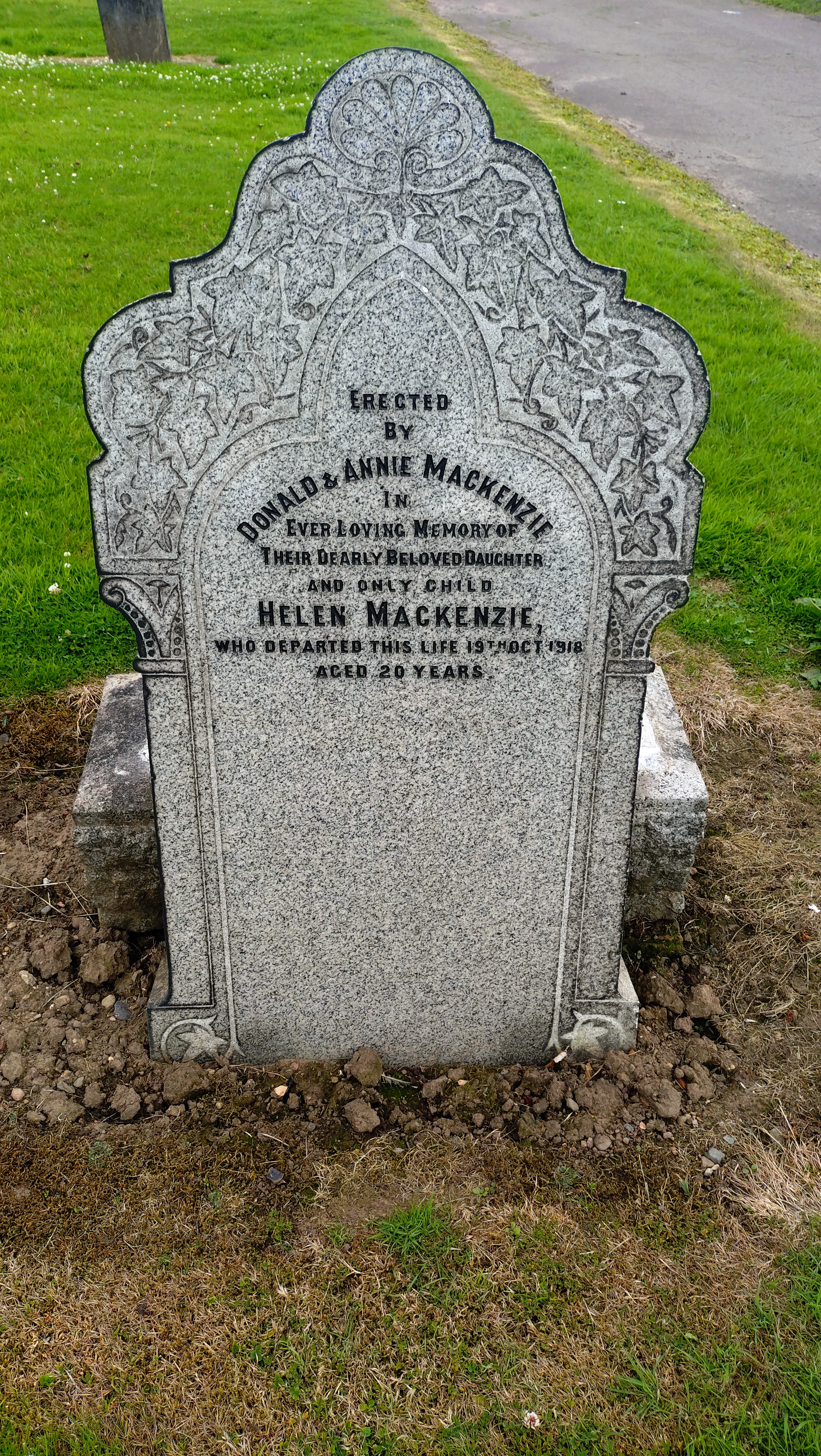 Remembering Helen MacKenzie – Broken Columns